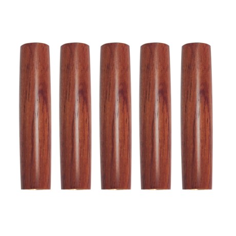 Barriles de bolígrafo pretubados y pretorneados en madera dura (paquete de 5) para kits de bolígrafos PKM-9 - W1