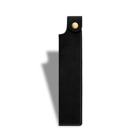 PCHLE-3 High Quality Leather Pen Pouch - Black