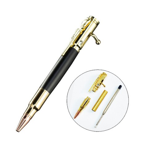PKBA-1 Ballpoint Bolt Action Pen Kit  - Gold