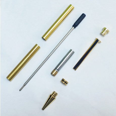 PKCS-5 Series Slimline Twist Pen Kit&quot; - Gold 