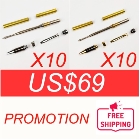 20 Kit Penne a Sfera PKM-3 a 69$ con Spedizione Gratuita