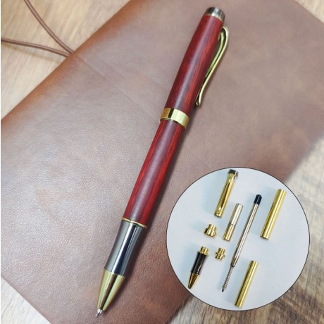 PKM-3 Twist Ballpoint Pen Kit - Gold