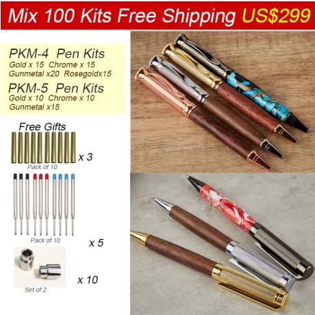 Mix 100 PKM-4 & PKM-5 Drehstift-Bausätze – 299$ inkl. kostenlosem Versand