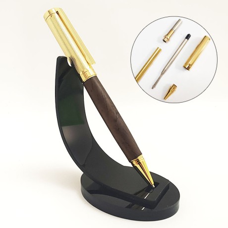 PKM-5 Twist Ballpoint Pen Kit - Gold