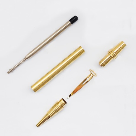 PKM-7 Twist Ballpoint Pen Kit - Gold