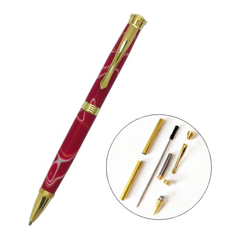 PKST-1 Streamline Twist Pen Kit - Gold