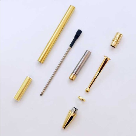 PKSL-7 Series Slimline Twist Pen Kit - Gold 