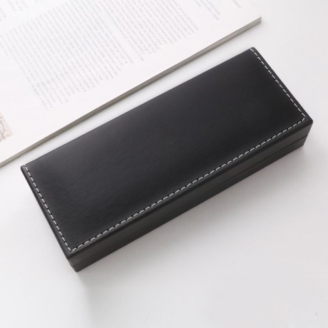PBLE-1 PU Leather High-Grade Fountain pen Box - Black