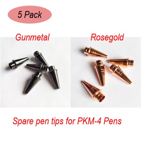 5 Pack TPM-4 Pen Tip - Gun metal