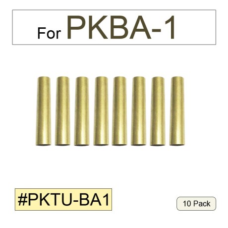 Messing-Schreibrohre Ersatzteile für PKBA-1 Drehstift-Set (10er Packung)【PKTU-BA1】