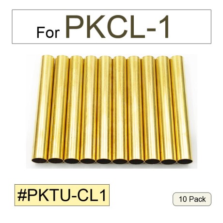 Messing-Schreibrohre Ersatzteile für PKCL-1 Drehstift-Set (10er Packung)【PKTU-CL1】