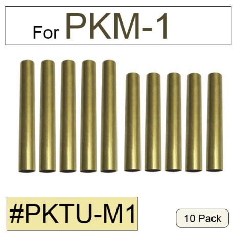Messing-Schreibrohre Ersatzteile für PKM-1 Drehstift-Set (10er Packung)【PKTU-M1】