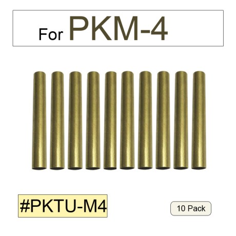 Messing-Schreibrohre Ersatzteile für PKM-4 Drehstift-Set (10er Packung)【PKTU-M4】