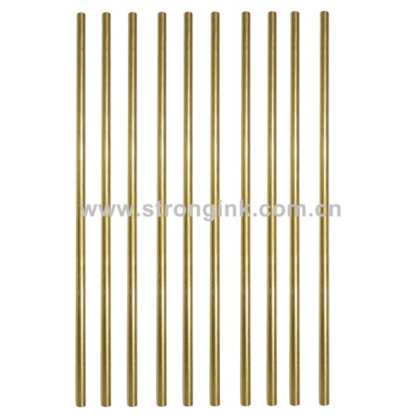 10 Pack Brass Tube Replacement for Strongink Pen Kits - 7mm x 10'' DIY（Pack of 8）