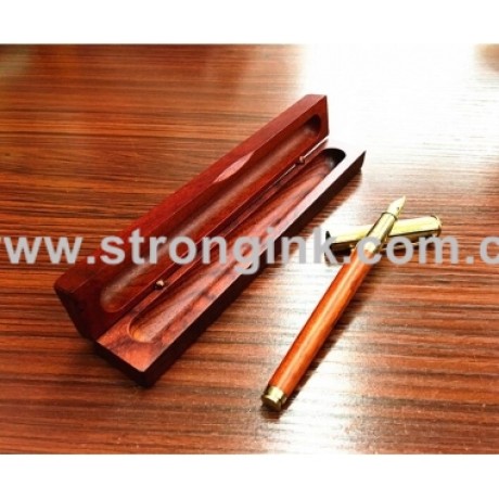 Slender Rosewood Pen Box,Single