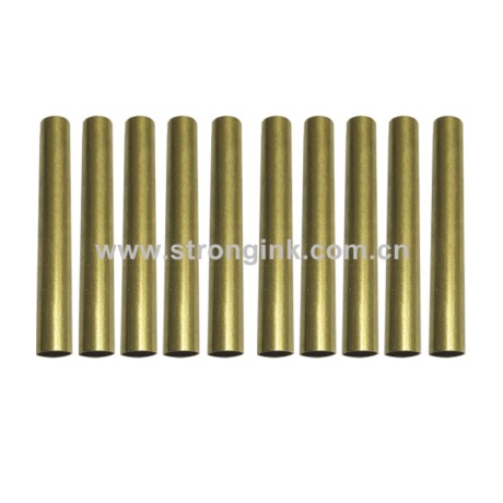 10 Brass Tube Replacements for Strongink Slim Pen Kits