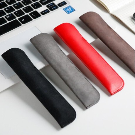 PCHLE-1 High End Quality PU Leather Portable Pen Bag - Black