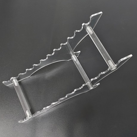 PS12-1 Acrylic High-end Stairway pen stands / displays - For 12 pens