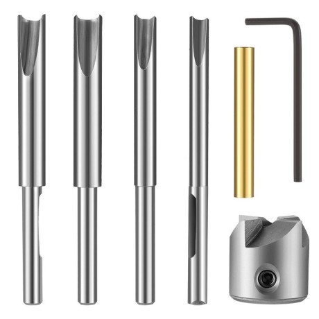 7 mm 8 mm 3/8 Inch 10 mm Cutter Shafts Pen Barrel Trimmer Kit