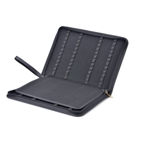 Premium 48-Slot Pen Case - Black