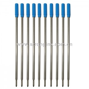 Cross-style blue ink refill - 10 pack