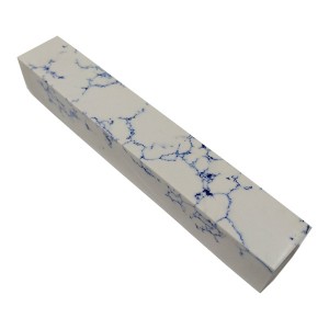 PBT-25 Turquoise Stone 3/4"x3/4"x5" Pen Blank
