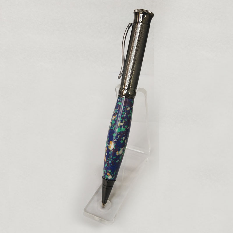 PBT-16 Turquoise Stone 3/4"x3/4"x5" Pen Blank
