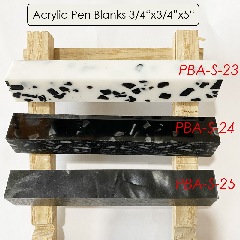 Acrylic pen blanks