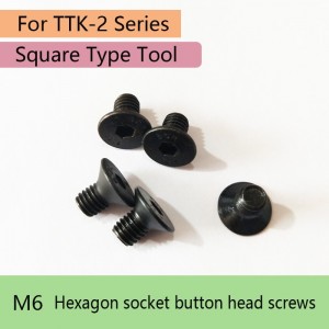 (Pack of 5)Screws Replacement For turning tool kit TTK-2 Square
