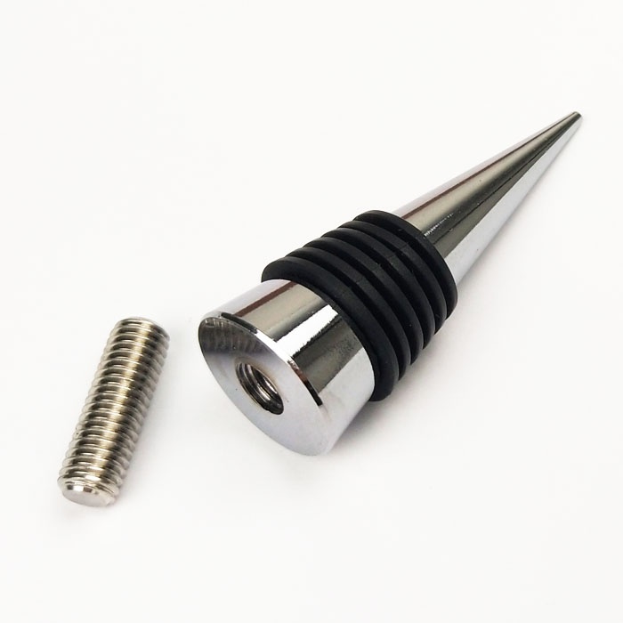 M8x1.25 Classic Bottle Stopper wood turning projet kits in Chrome(Regular)