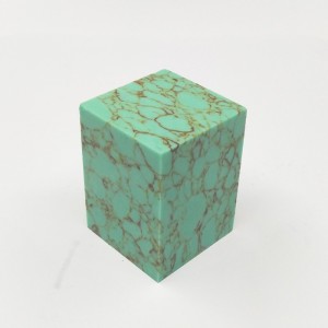 Turquoise Stone 1-1/2"x1-1/2x2“ Bottle Stopper Blanks