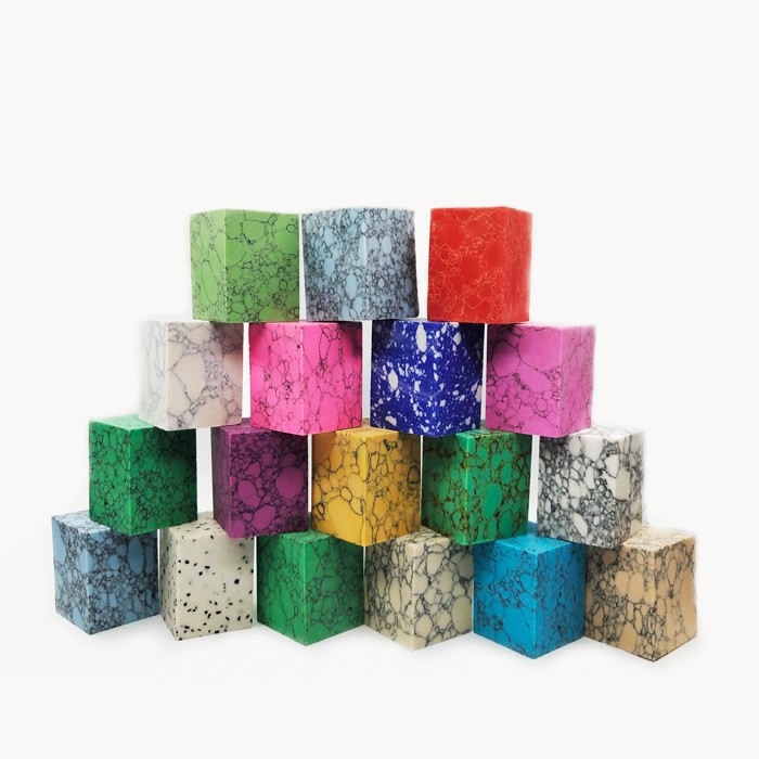 Turquoise Stone 1-1/2"x1-1/2x2“ Bottle Stopper Blanks