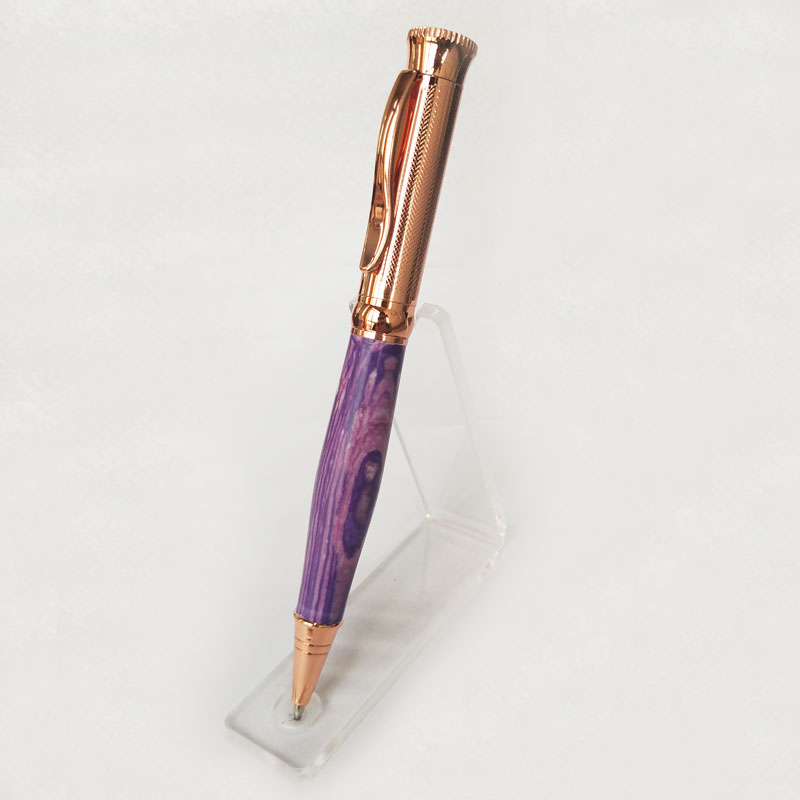 PBT-18 Turquoise Stone 3/4"x3/4"x5" Pen Blank