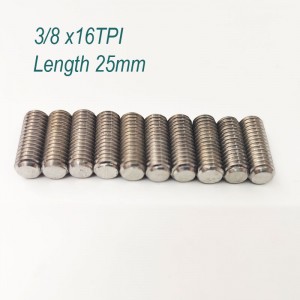 304 Stainless Steel Replacement thread stud  for bottle stoppers
