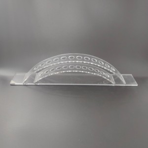 PS12-2 Acrylic High-end Double-deck Arch Bridge Pen Stands / Displays - For 12 pens