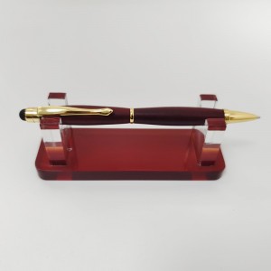 Acrylic High-end pen stands / displays - single pen