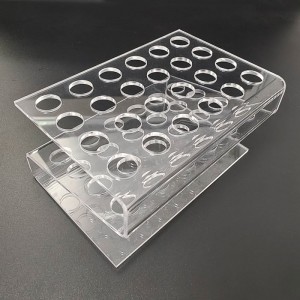 PS24-1 Acrylic S Shape Pen Stands / Displays - For 24 pens