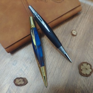 PKM-7 9.5mm（3/8"） Pen Kits Twist Type -in Gold Finish