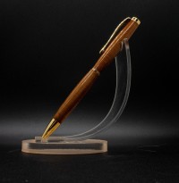 Very nice kit. I used western cedar and applied multiple coats of CA. I then sanded and used a car s ...