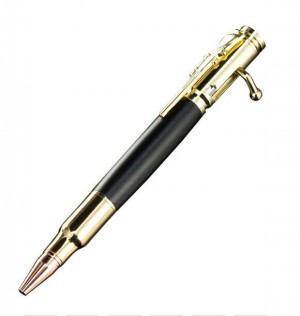 Bolt Action Pen Kits - Gold Finish