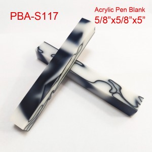 5/8“x5”Square End Acrylic Pen Blanks S117