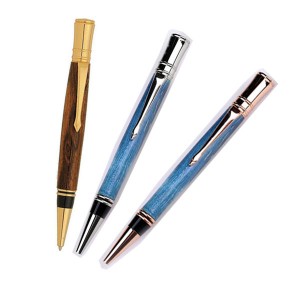 Executive Twist Ballpoint Pen Kit-Gold
