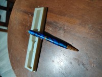 Great material. Lovely finish on biro.