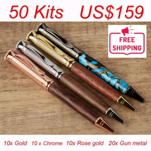 50 PKM-4 Pen Kits US$159 FreeShipping