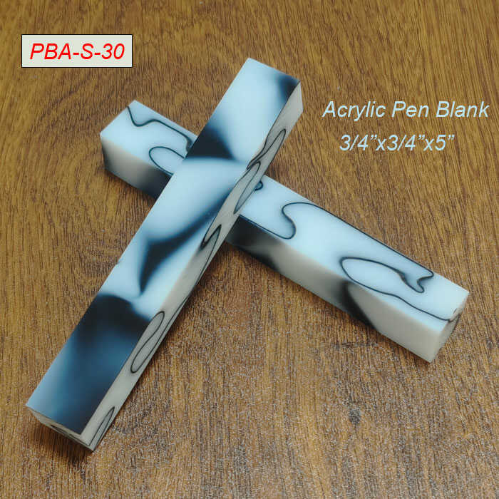Acrylic Pen Blanks 3/4“x3/4”x5“