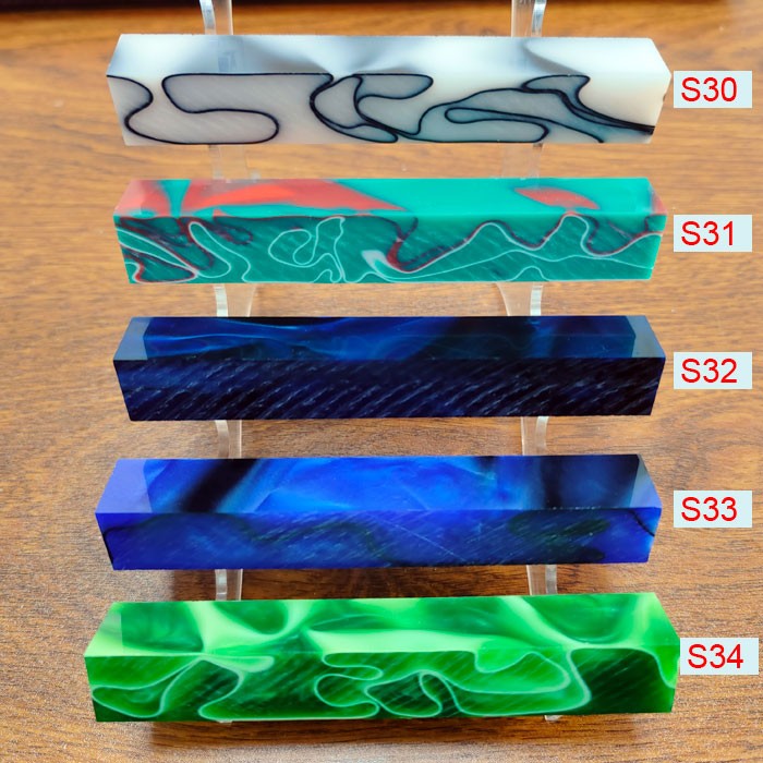Acrylic Pen Blanks 3/4“x3/4”x5“