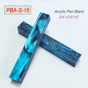 Acrylic Pen Blanks 3/4“x3/4”x5“
