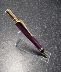 Executive twist pen kit with purple heart.