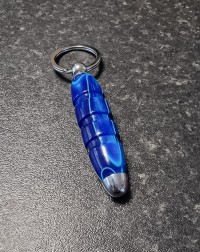Chrome keychain with Strongink acrylic blank