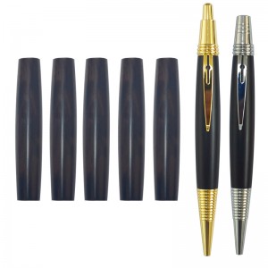 Ready-to-Assemble African Blackwood Pen Barrels - No Lathe Needed!